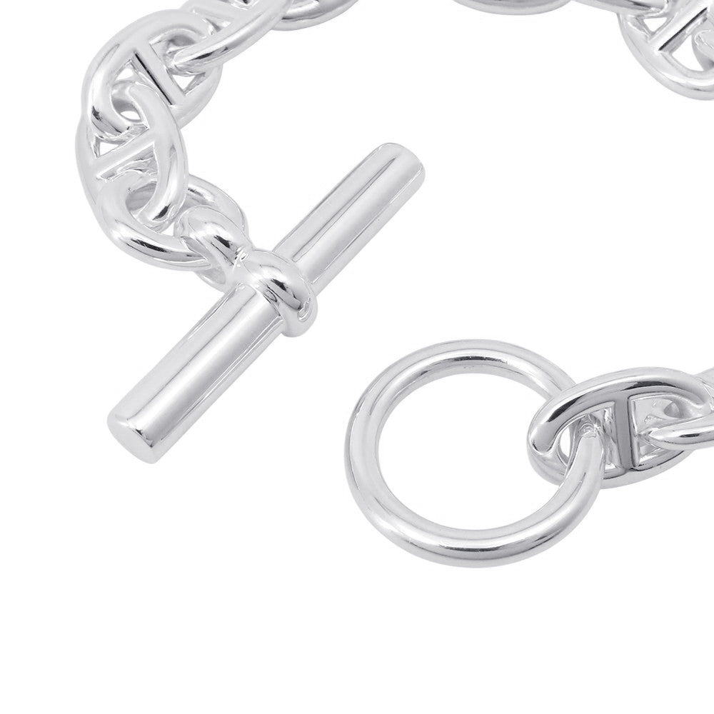 HERMES Chaine d'Ancre Bracelet 14 frames Size PM SV925