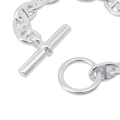 HERMES Chaine d'Ancre Bracelet 14 frames Size PM SV925