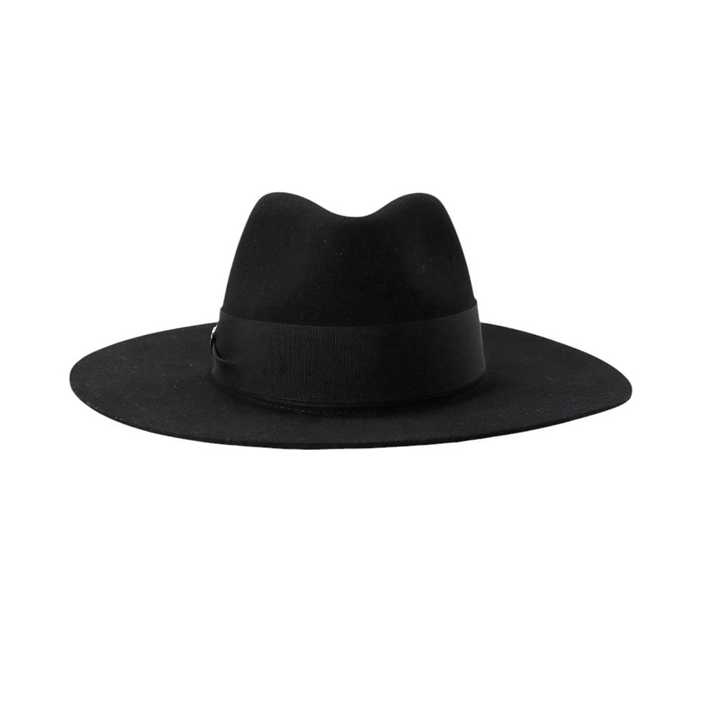 HERMES Minicoo Heart Fauve Lelove Hat Size 57 Black FeltWool