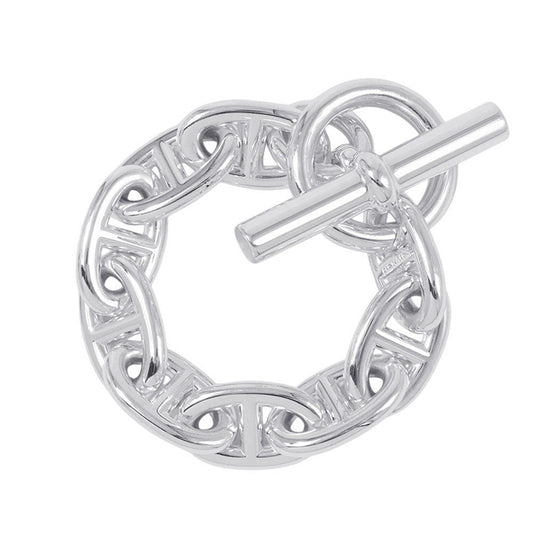 HERMES Chaine d'Ancre Bracelet 9 frames Size TGM SV925