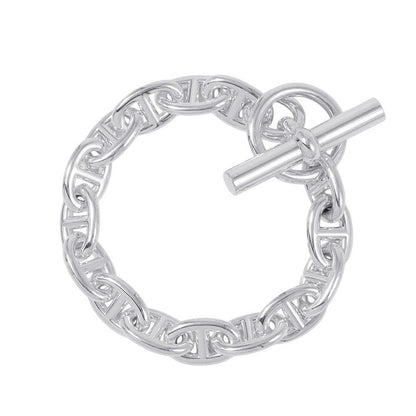 HERMES ★Chaine d'Ancre Bracelet 15 links Size PM SV925
