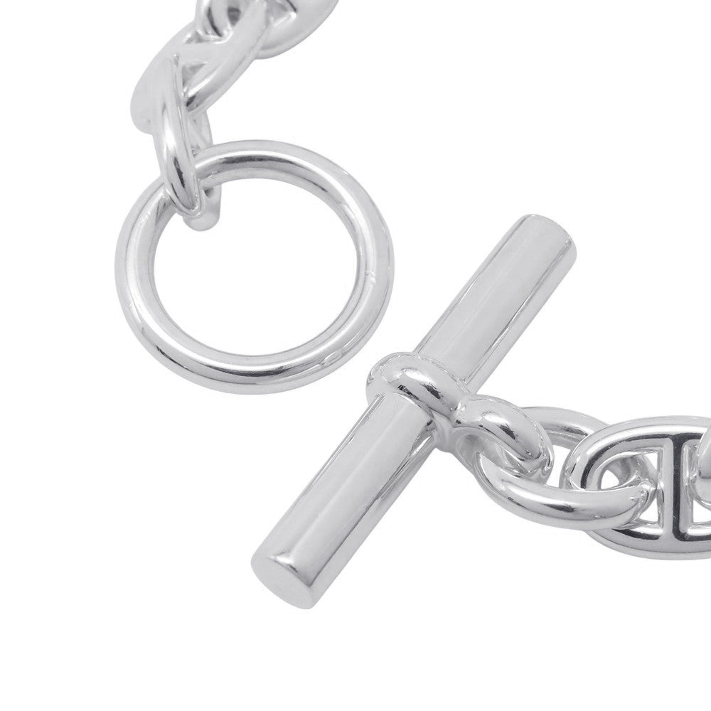 HERMES ★Chaine d'Ancre Bracelet 14 links Size PM SV925