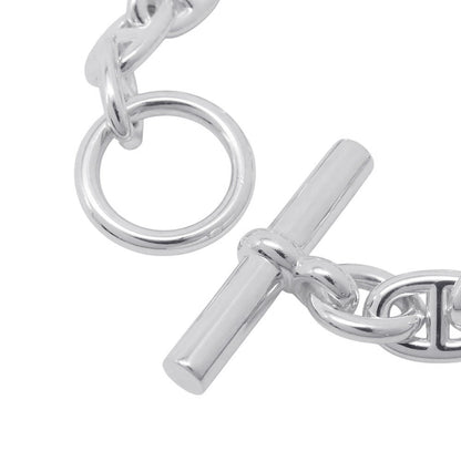 HERMES ★Chaine d'Ancre Bracelet 14 links Size PM SV925