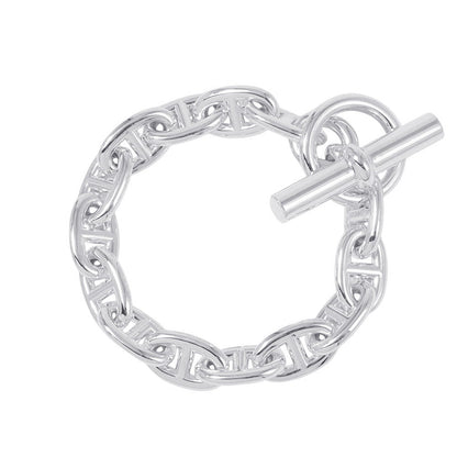 HERMES Chaine d'Ancre Bracelet 14 frames Size MM SV925