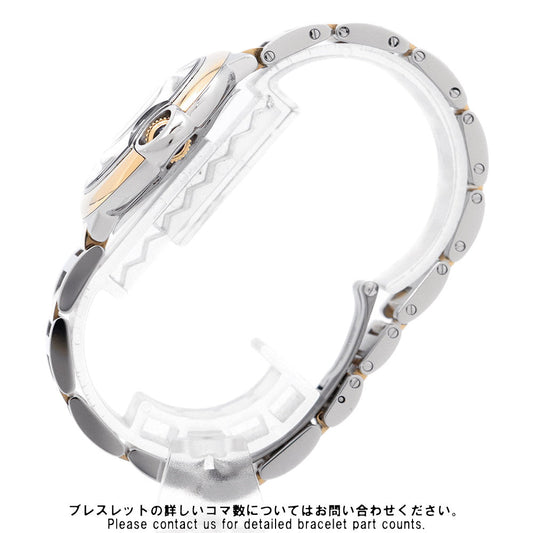 CARTIER Ballon Blue de Cartier W33mm Stainless Steel K18YG Silver DialW2BB0037