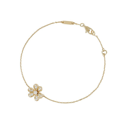 Van Cleef & Arpels Frivole Bracelet mini model Size MiniVCARP24100 18K Yellow Gold