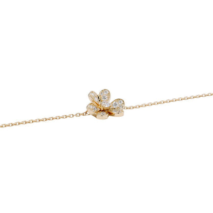 Van Cleef & Arpels Frivole Bracelet mini model Size MiniVCARP24100 18K Yellow Gold
