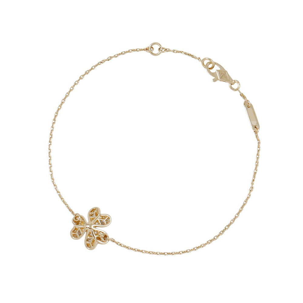 Van Cleef & Arpels Frivole Bracelet mini model Size MiniVCARP24100 18K Yellow Gold