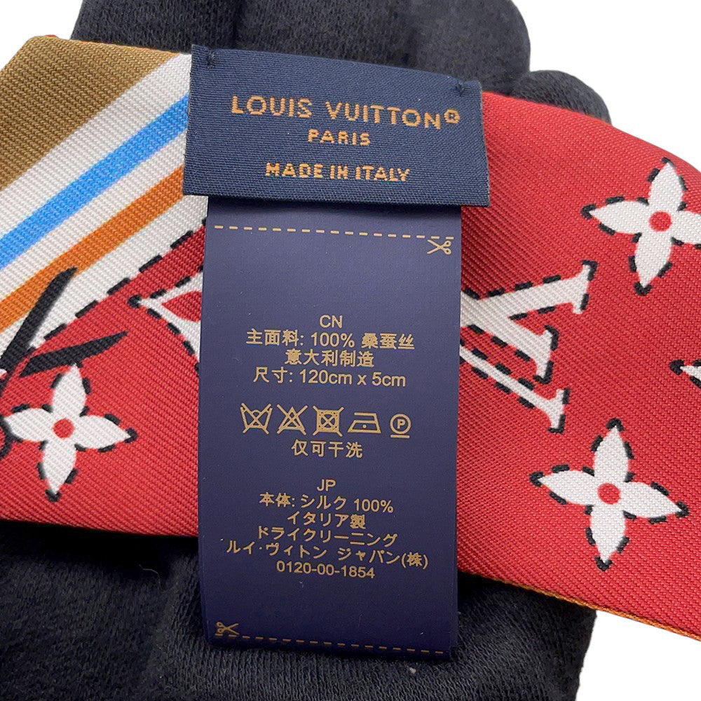 LOUIS VUITTON ★BandeauBB Asniere Paper House SaffronM96259 Silk100%