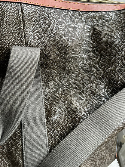 Mulberry Large Clipper Bag in Mole Cognac Scotchgrain (RRP £995)