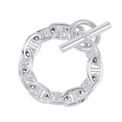 HERMES Chaine d'Ancre Bracelet 11 frames Size TGM SV925