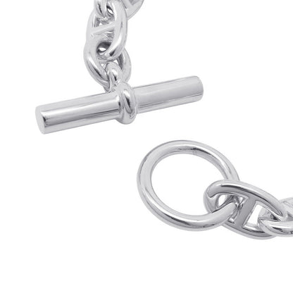 HERMES Chaine d'Ancre Bracelet 14 frames Size MM SV925