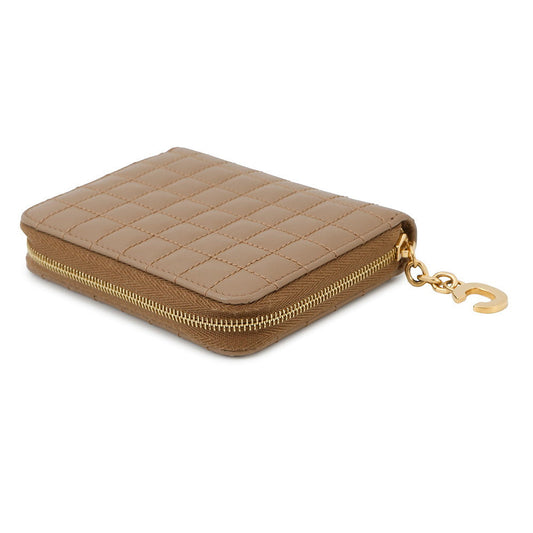 CELINE CBag Charm Compact Zip Wallet Brown10B663BFL Leather