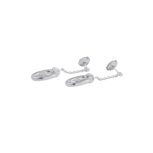 HERMES Chaine d'Ancre Farandole Earrings Size MM SV925