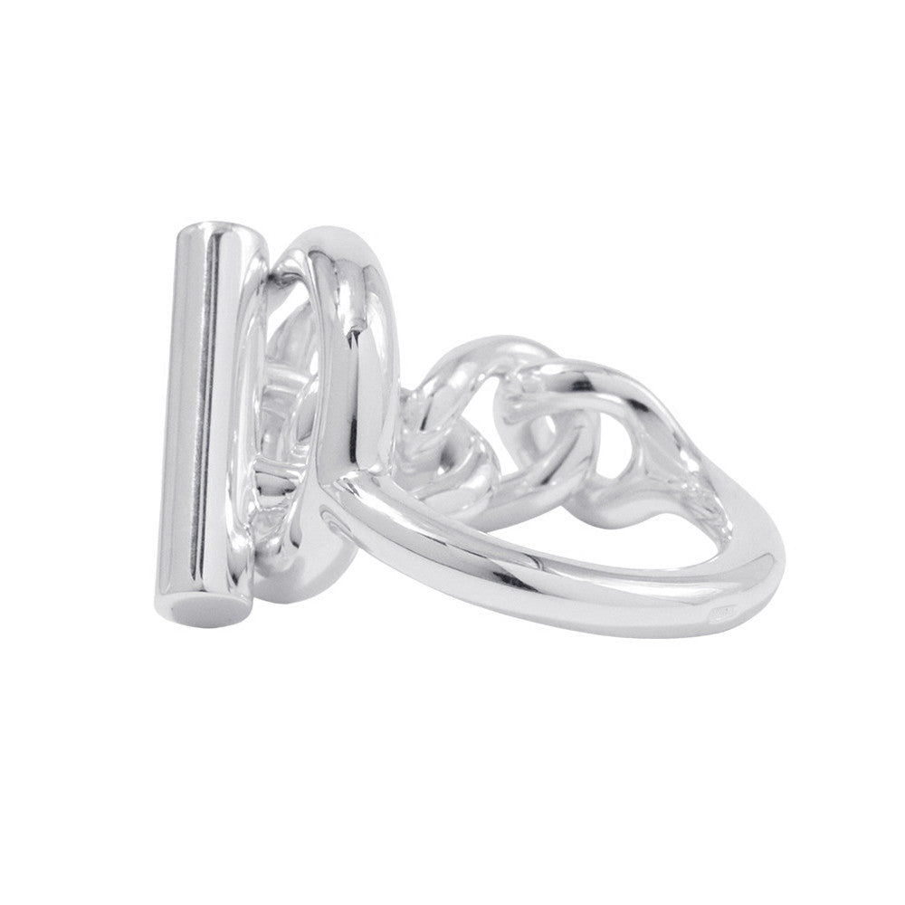 HERMES Croisette Ring Size MM/52/#12 SV925