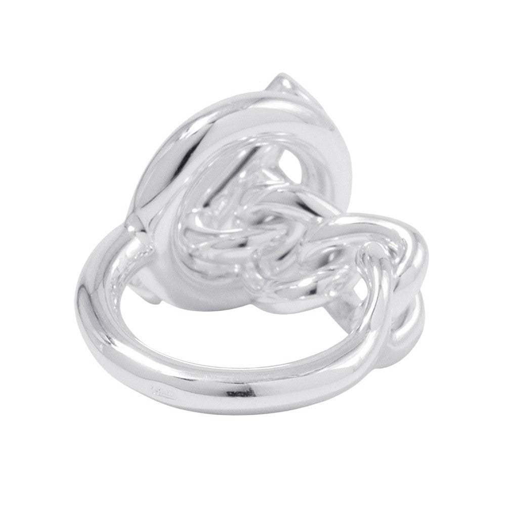 HERMES Croisette Ring Size MM/52/#12 SV925