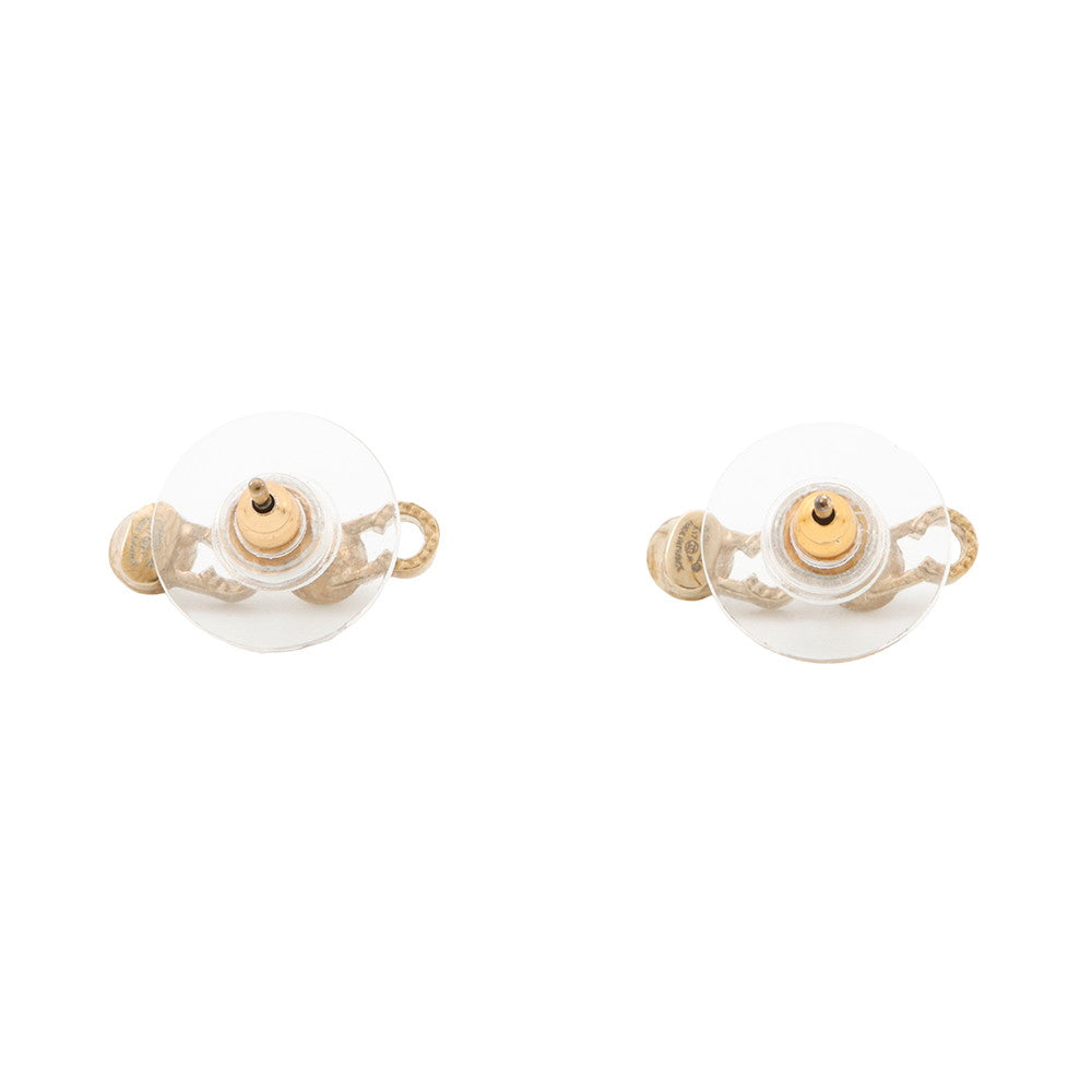 CHANEL COCO Earrings Metal Faux Pearl