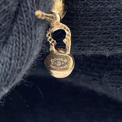 CHANEL COCO Earrings Metal Faux Pearl