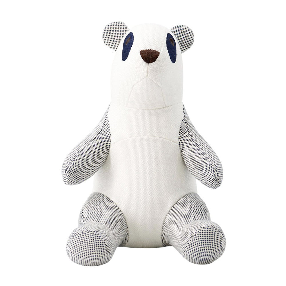 HERMES Plush Panda "Emile/Epope" Blue・IndigoH103882M 01 Cotton100%