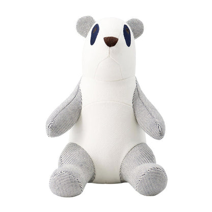 HERMES Plush Panda "Emile/Epope" Blue・IndigoH103882M 01 Cotton100%