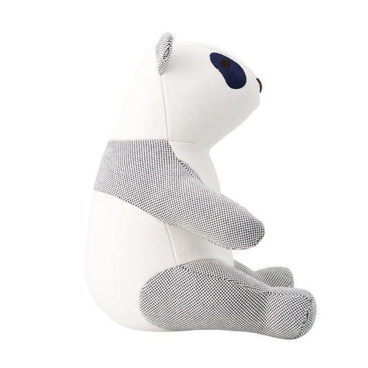 HERMES Plush Panda "Emile/Epope" Blue・IndigoH103882M 01 Cotton100%