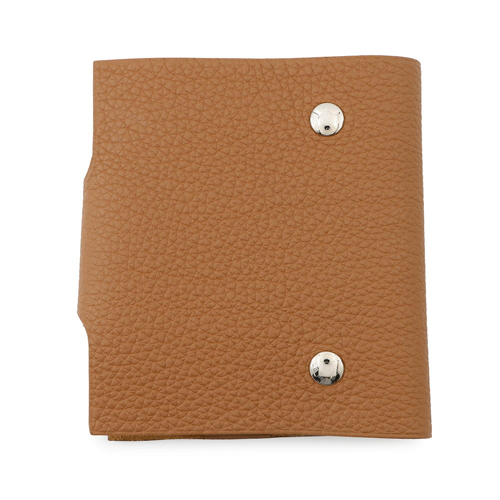 HERMES Ulysses notebook cover Gold Togo Leather Size PM
