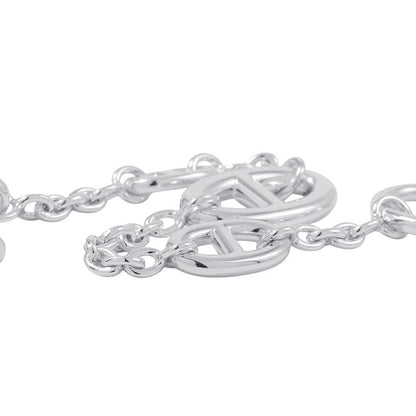 HERMES Chaine d'Ancre Farandole Bracelet Size XS SV925