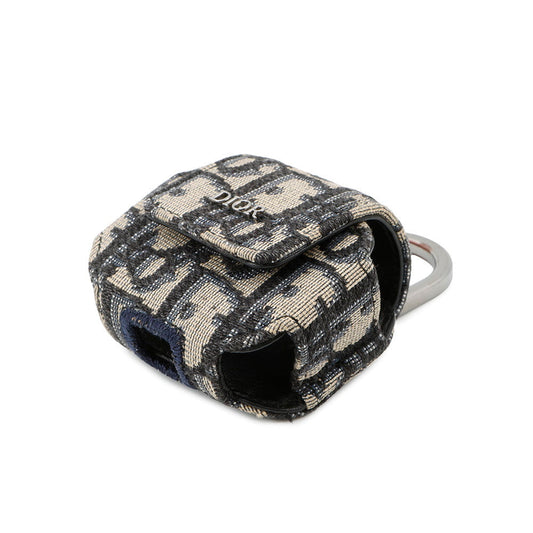 Dior Dior Airpods ProCase Navy/Beige Canvas