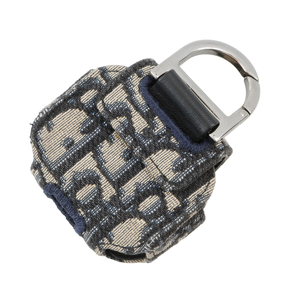 Dior Dior Airpods ProCase Navy/Beige Canvas