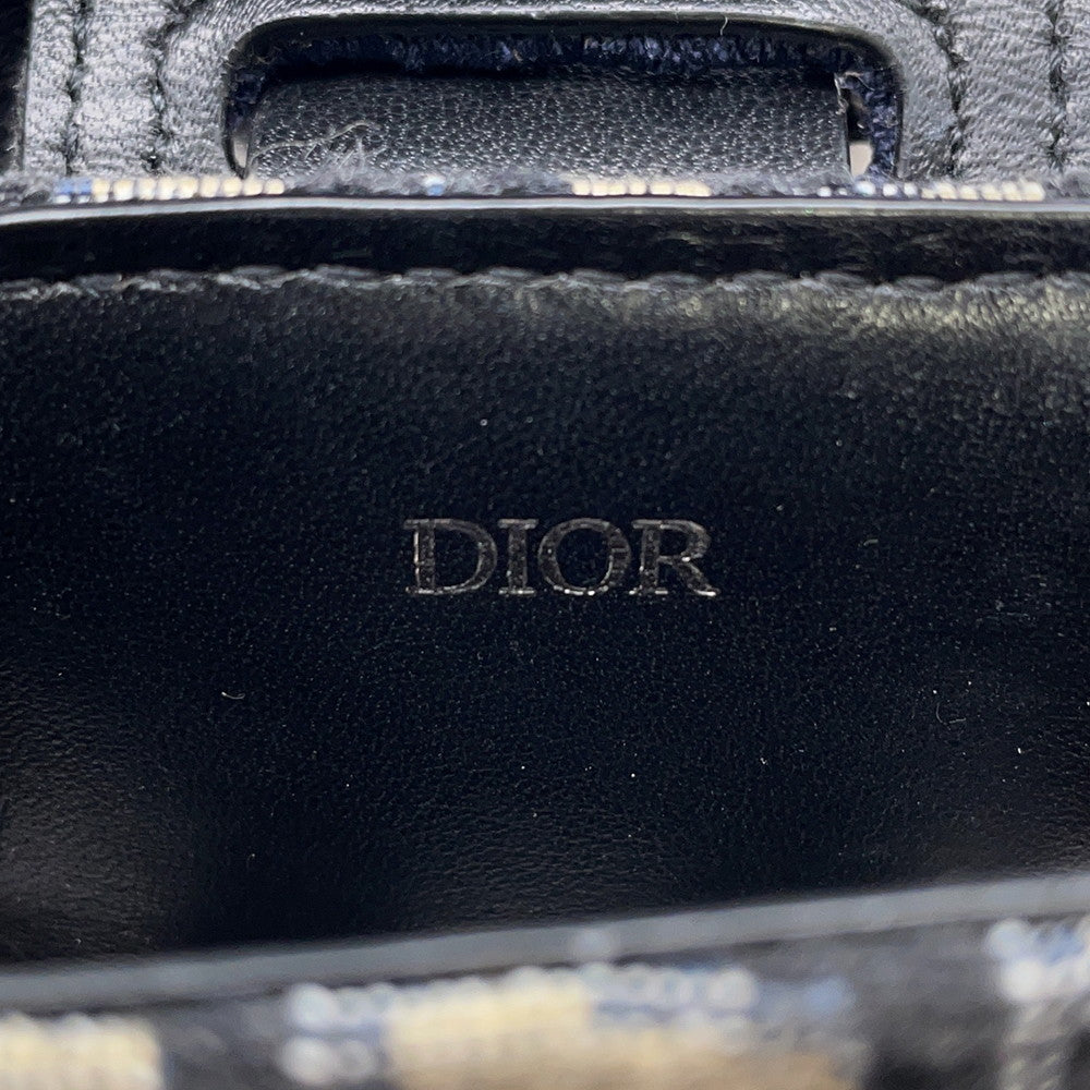 Dior Dior Airpods ProCase Navy/Beige Canvas