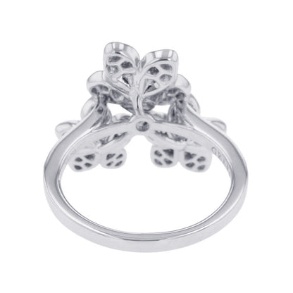 GRAFF Wildflower Diamond Cluster Ring Size Approximately No. 14RGR843 18K White Gold