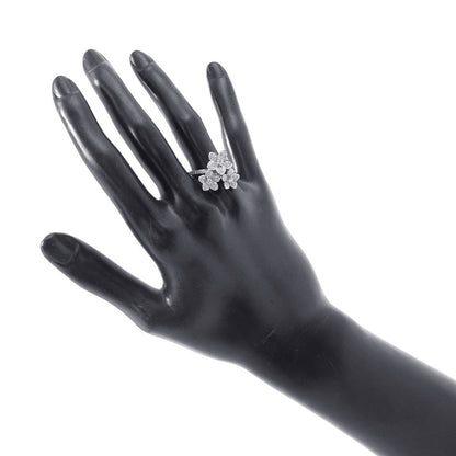 GRAFF Wildflower Diamond Cluster Ring Size Approximately No. 14RGR843 18K White Gold