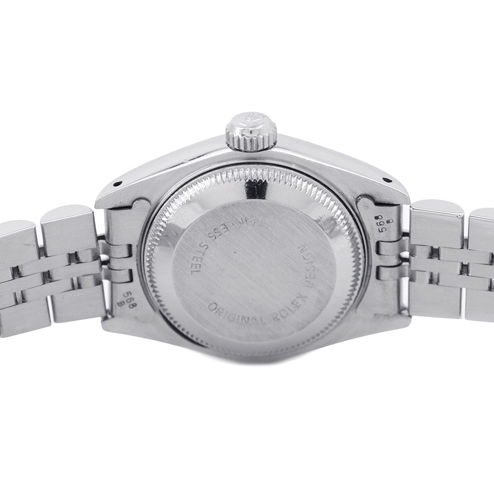 ROLEX Datejust W26mm Stainless Steel K18WG Silver Dial69174