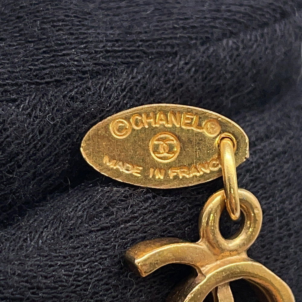 CHANEL ChainBelt6061 Gold Plated Faux Pearl