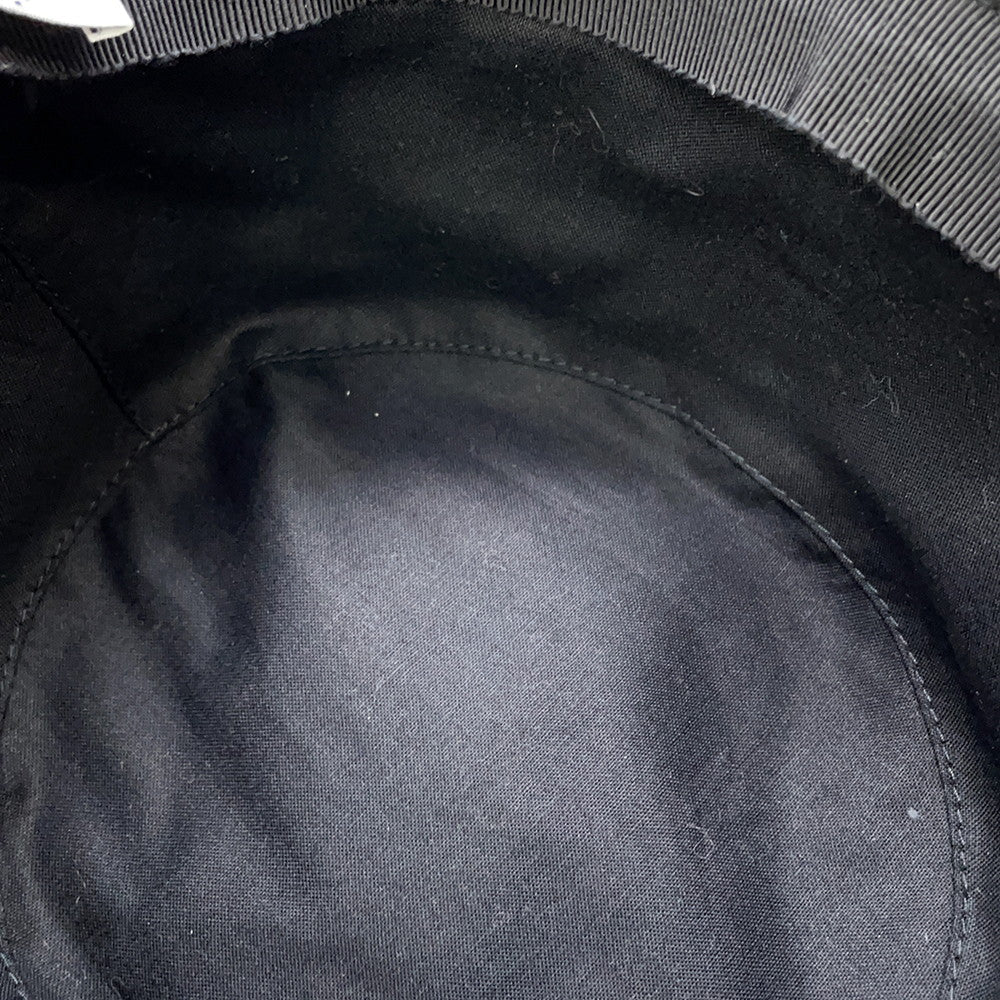 Dior Oblique Trotter Hat Size 58 Navy/Red Rayon56% Cotton27% Silk9% Polyester8%