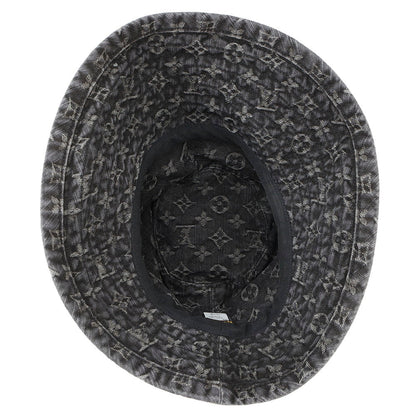 LOUIS VUITTON HatMonogram Denim Hat Size S Black410907 Monogram Denim
