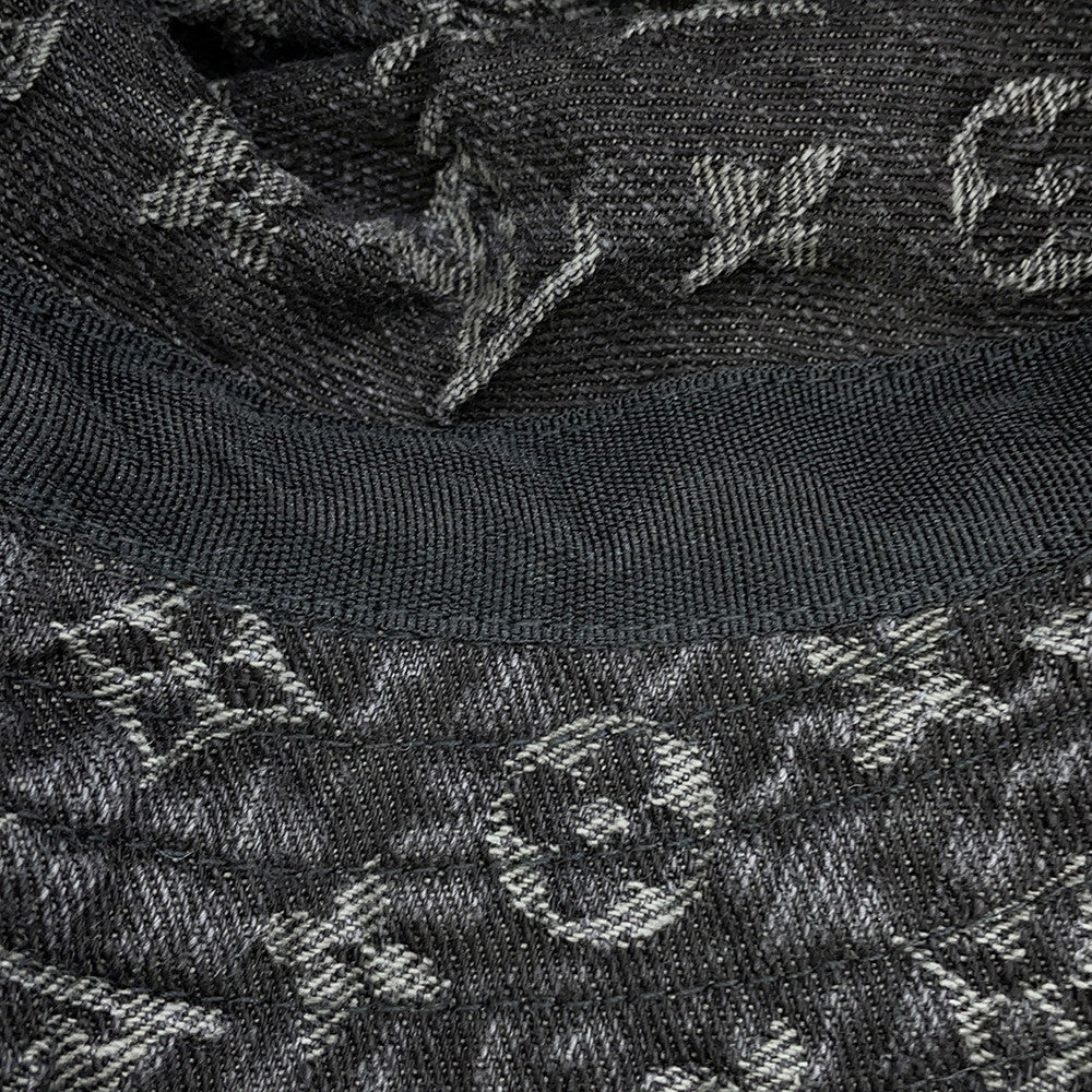 LOUIS VUITTON HatMonogram Denim Hat Size S Black410907 Monogram Denim