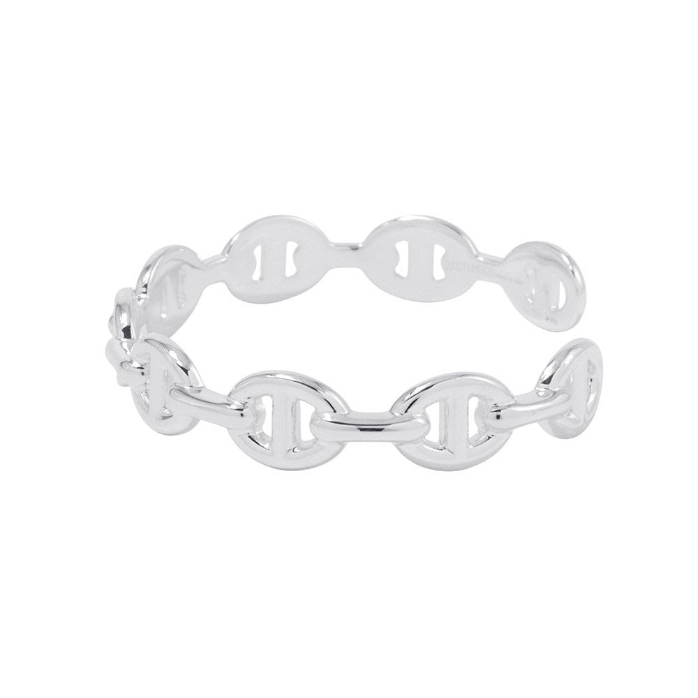 HERMES Chaine d'Ancre Bangle Size LG SV925