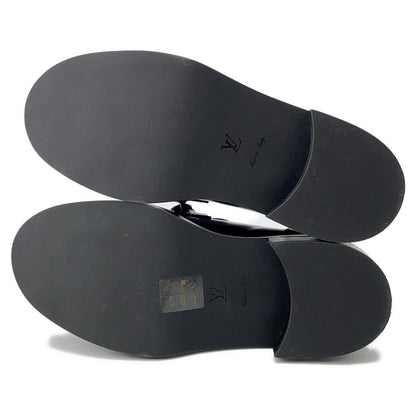LOUIS VUITTON LVxYK Academy Line Loafers Black/White Leather Plastic Size 36