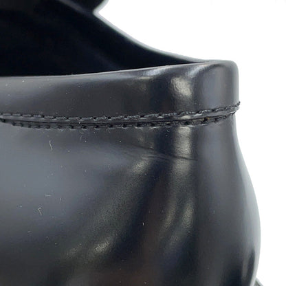LOUIS VUITTON LVxYK Academy Line Loafers Black/White Leather Plastic Size 36