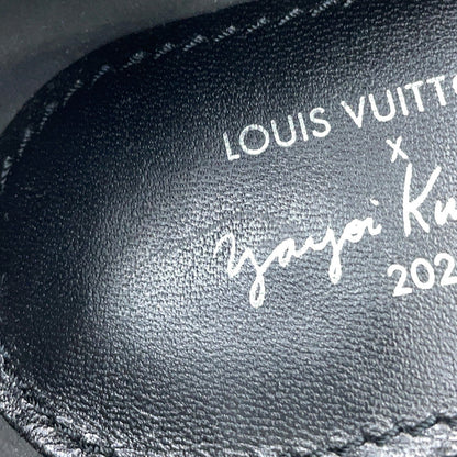 LOUIS VUITTON LVxYK Academy Line Loafers Black/White Leather Plastic Size 36
