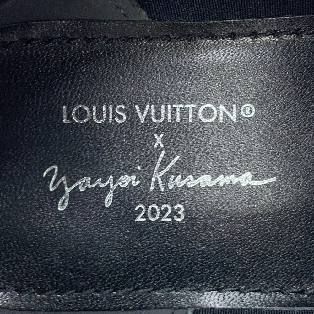 LOUIS VUITTON LVxYK Academy Line Loafers Black/White Leather Plastic Size 36
