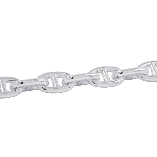 HERMES Chaine d'Ancre Bracelet 15 frames Size MM SV925