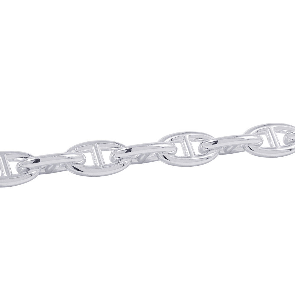 HERMES Chaine d'Ancre Bracelet 11 frames Size GM SV925