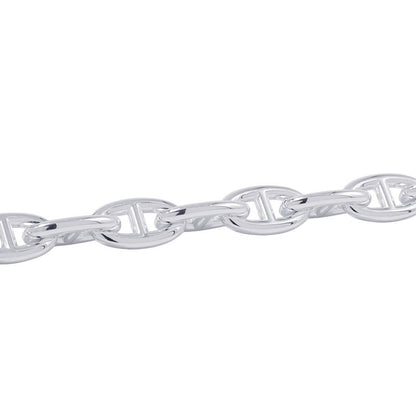 HERMES Chaine d'Ancre Bracelet 11 frames Size GM SV925