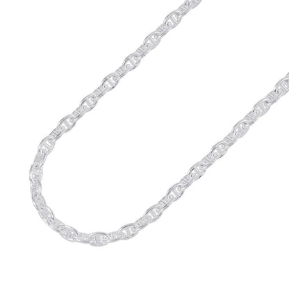 HERMES Chaine d'Ancre Necklace Size PM/43 frames SV925
