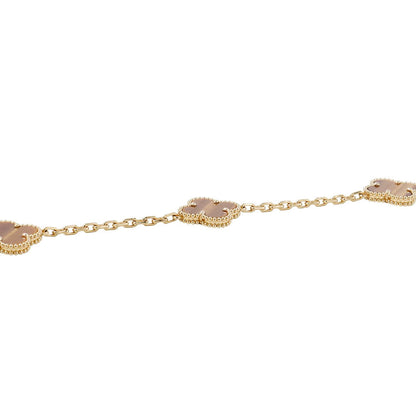 Van Cleef & Arpels Vintage Alhambra Necklace 10 MotifsVCARD40700 18K Yellow Gold