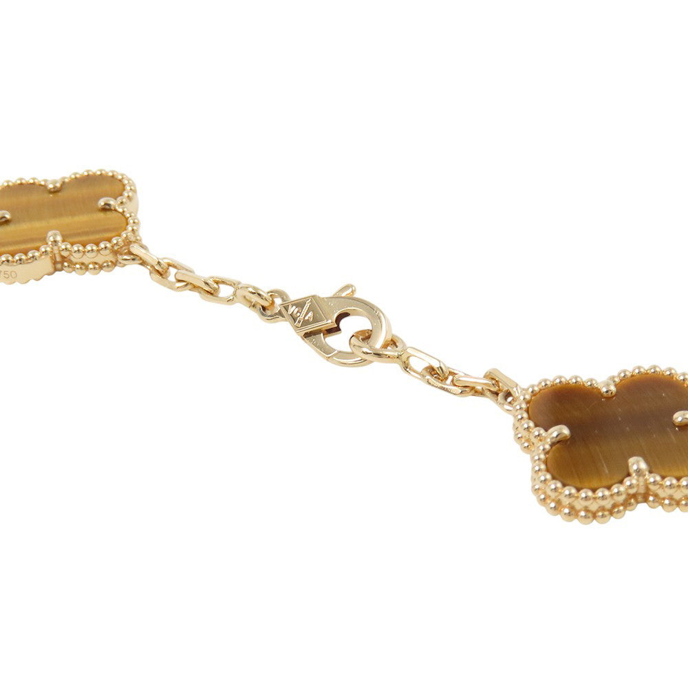 Van Cleef & Arpels Vintage Alhambra Necklace 10 MotifsVCARD40700 18K Yellow Gold