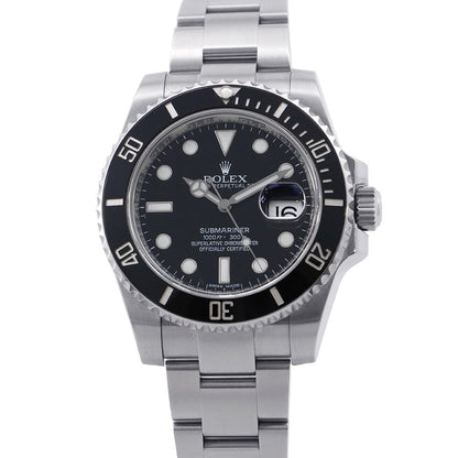 ROLEX Submariner Date W40m Stainless Steel Black Dial116610LN