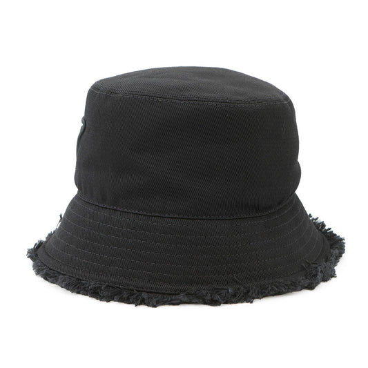 PRADA fringe bucket hat Black1HC137 Cotton100%